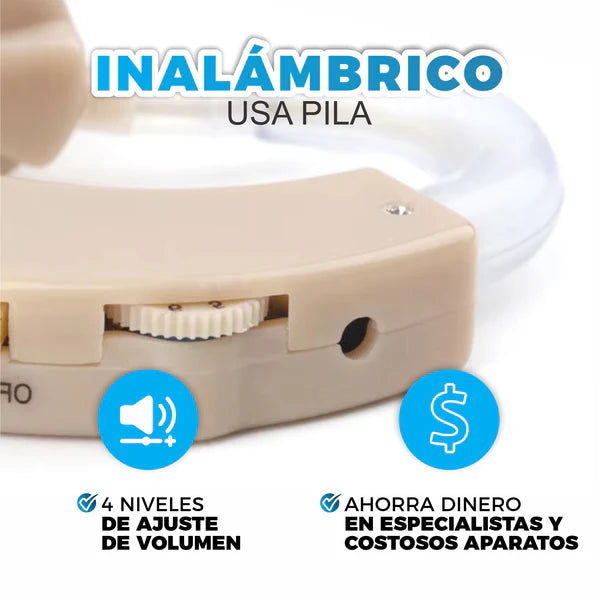 Compre 1 Lleve 2 - Audifono Amplificador de Sonido GoldenEar