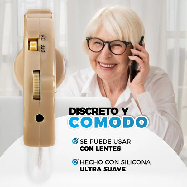 Compre 1 Lleve 2 - Audifono Amplificador de Sonido GoldenEar